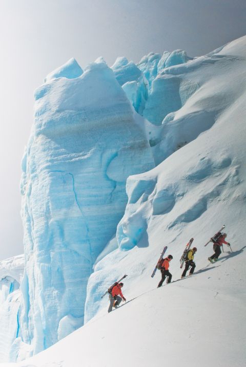 A skiing expedition to the Antarctic Peninsula is not for the fainthearted or financially challenged. But adventurer Doug Stoup believes it is worthwhile because "the inner beauty is just insane" and the trips he leads "push the limits of human endurance" in stunning, inhospitable terrain. 