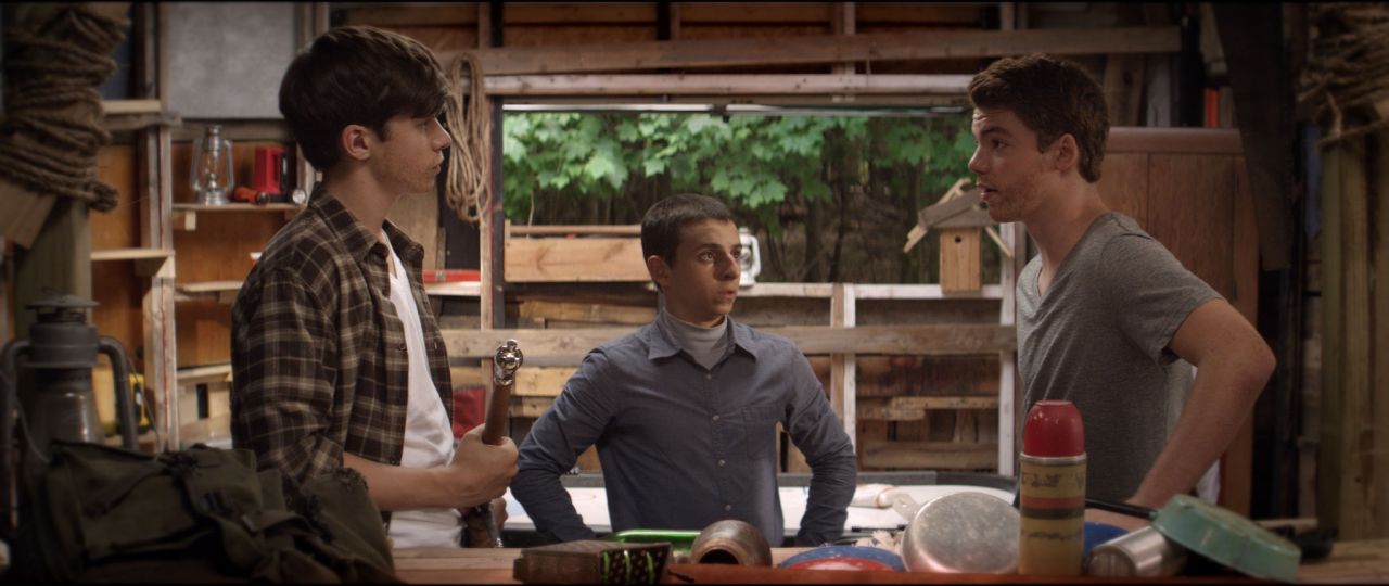 <strong>"The Kings of Summer" (2013): </strong>This coming-of-age comedy features three teenage boys -- Joe (Nick Robinson, left), Patrick (Gabriel Basso, right) and Biaggio (Moises Arias) -- who run away from home to build a house in the woods. 