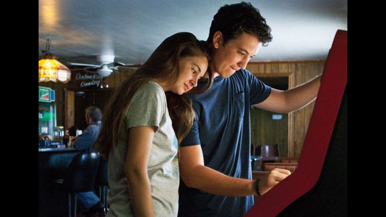 <strong>"The Spectacular Now" (2013): </strong>Miles Teller, who made <a href="http://www.cnn.com/interactive/2014/01/entertainment/cnn10-fresh-faces/">CNN's Fresh Faces</a> list, stars as Sutter Keely, a sweet guy who falls in love with Shailene Woodley's "good girl" Aimee Finecky in this film adaptation of Tim Tharp's novel.