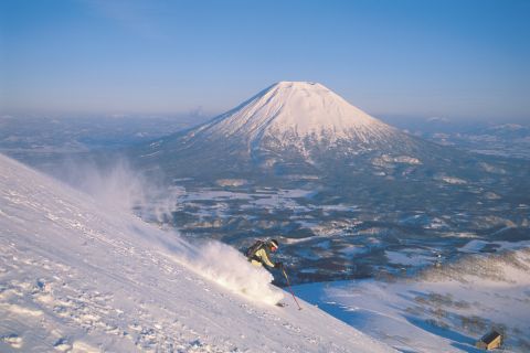 Moe selected Niseko, which in the southwest of Hokkaido, Japan's second-largest island, as the place to go, not least because of the "bottomless powder snow" which enhances the experience for the best of the best. 