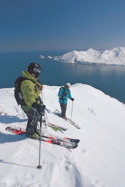Advanced skiers only are recommended to sample Kamchatka and, as one of the world's last great uninhabited wilderness, it is accessible only via the heli-skiing route. Kamchatka is also home to the world's largest population of brown bears -- so watch out!  