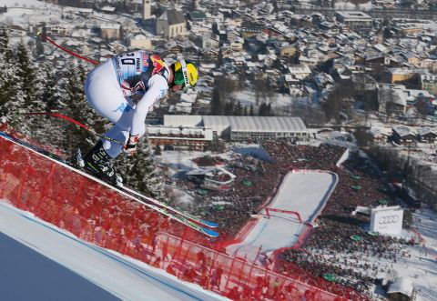 Kitzbuehel in Austria is home of the famous Hahnenkamm Hill which challenges the best skiers in World Cup competitions.  