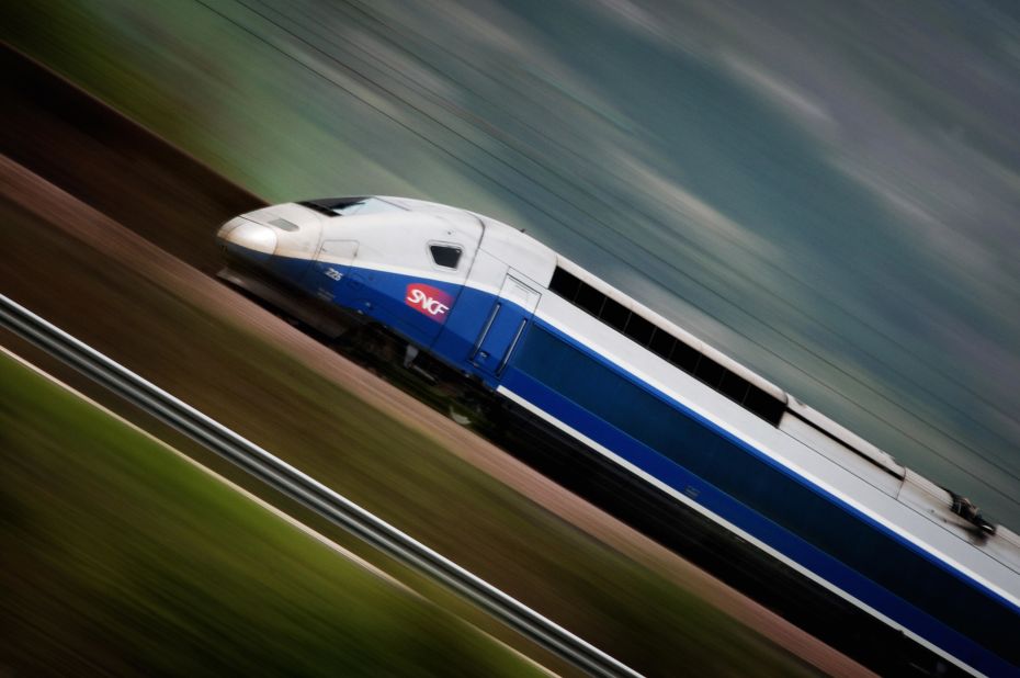 The French weren't joking when they called their high-speed rail network  train à grande vitesse -- "very fast train."