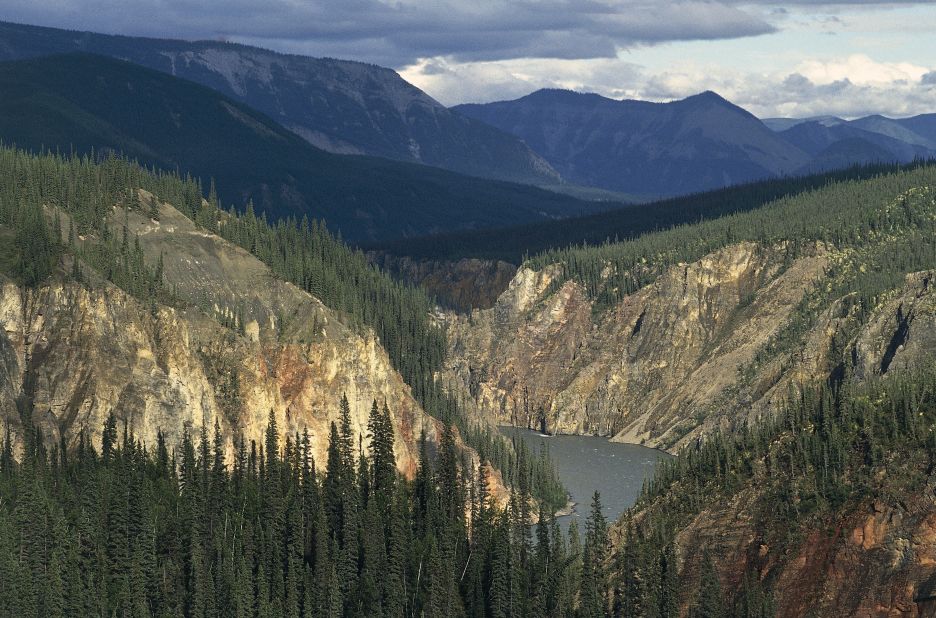 Nahanni National Park in Canada is home to almost every known type of North American river and stream.