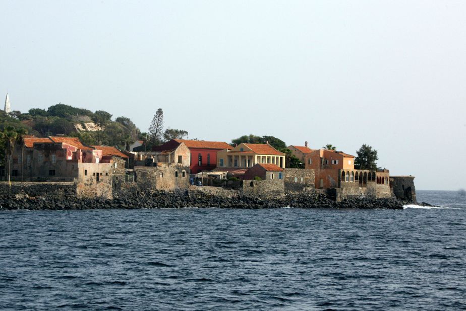 The Island of Goree off the coast of Senegal was the largest slave-trading center on the African coast from the 15th to the 19th centuries. 