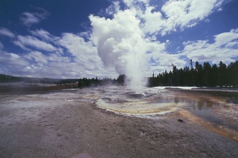 Yellowstone National Park, which is mostly in Wyoming but also in Idaho and Montana, was the fourth most-popular national park last year. 