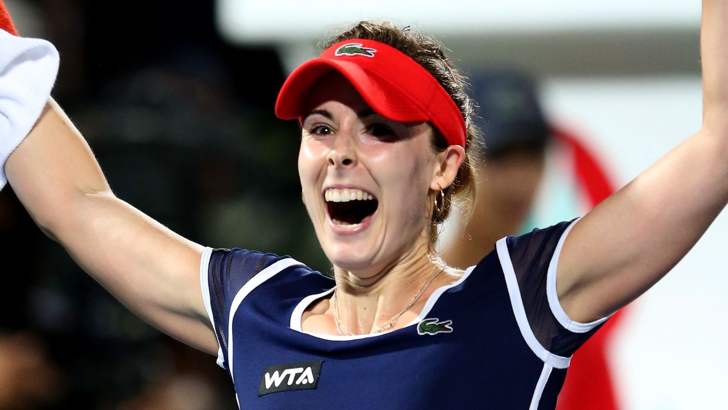 Alize Cornet pulled off one of the biggest tennis upsets of the year by defeating Serena Williams in Dubai. 