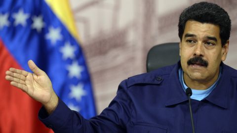 Venezuelan President Nicolas Maduro accuses Panama of pushing for regional organizations to intervene in Venezuela.
