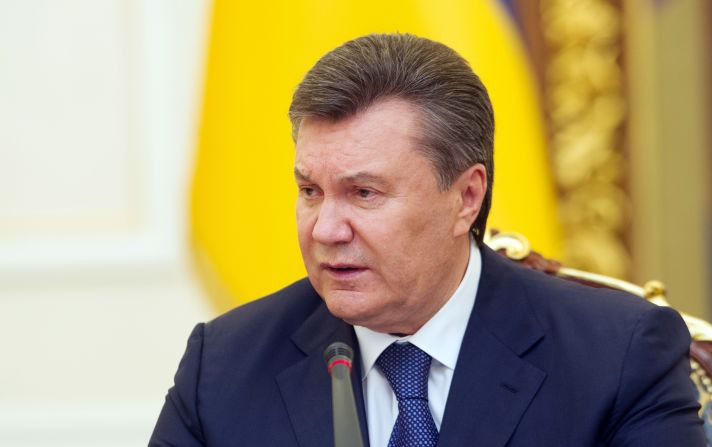 President Viktor Yanukovych, elected in 2010, appears to be gone from the capital, though it is unclear if he plans to resign. The wave of unrest in Ukraine began in November, when Yanukovych scrapped a European Union trade deal and turned toward Russia. Part of the deal was to release his political opponent, former Prime Minister Yulia Tymoshenko.