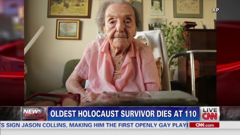 At 110, Oldest Known Holocaust Survivor Dies | CNN