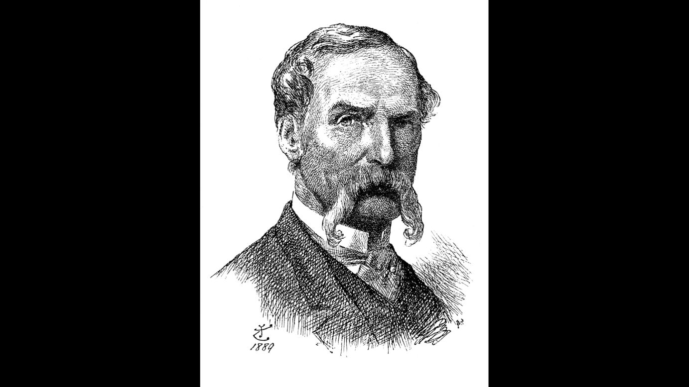 John Tenniel, best known for his illustrations of "Alice in Wonderland" and "Through the Looking Glass," died 100 years ago on February 25, 1914. This image is a self-portrait Tenniel drew in 1889. 