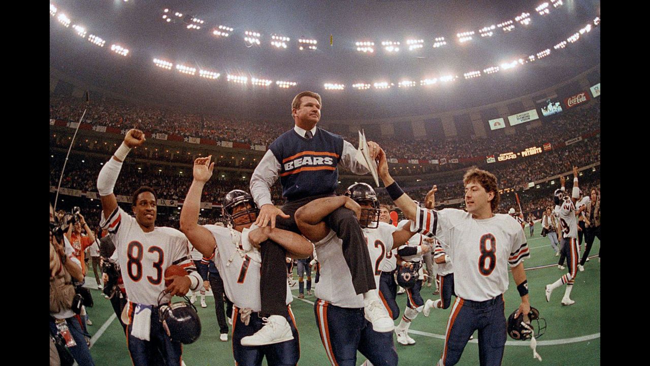 Former Chicago Bears head coach Mike Ditka (center) is also endorsing Trump. "I do like Donald Trump. I think sometimes he's gotta think a little bit more before he says things, but I think he's on the right track," he told the Chicago Sun-Times. 