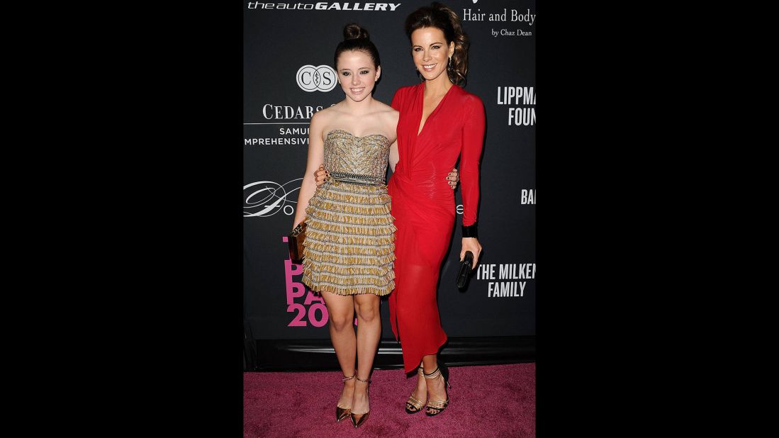Kate Beckinsale and Lily Sheen