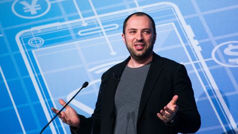 WhatsApp co-founder and CEO Jan Koum addresses the Mobile World Congress on Monday in Barcelona, Spain. 