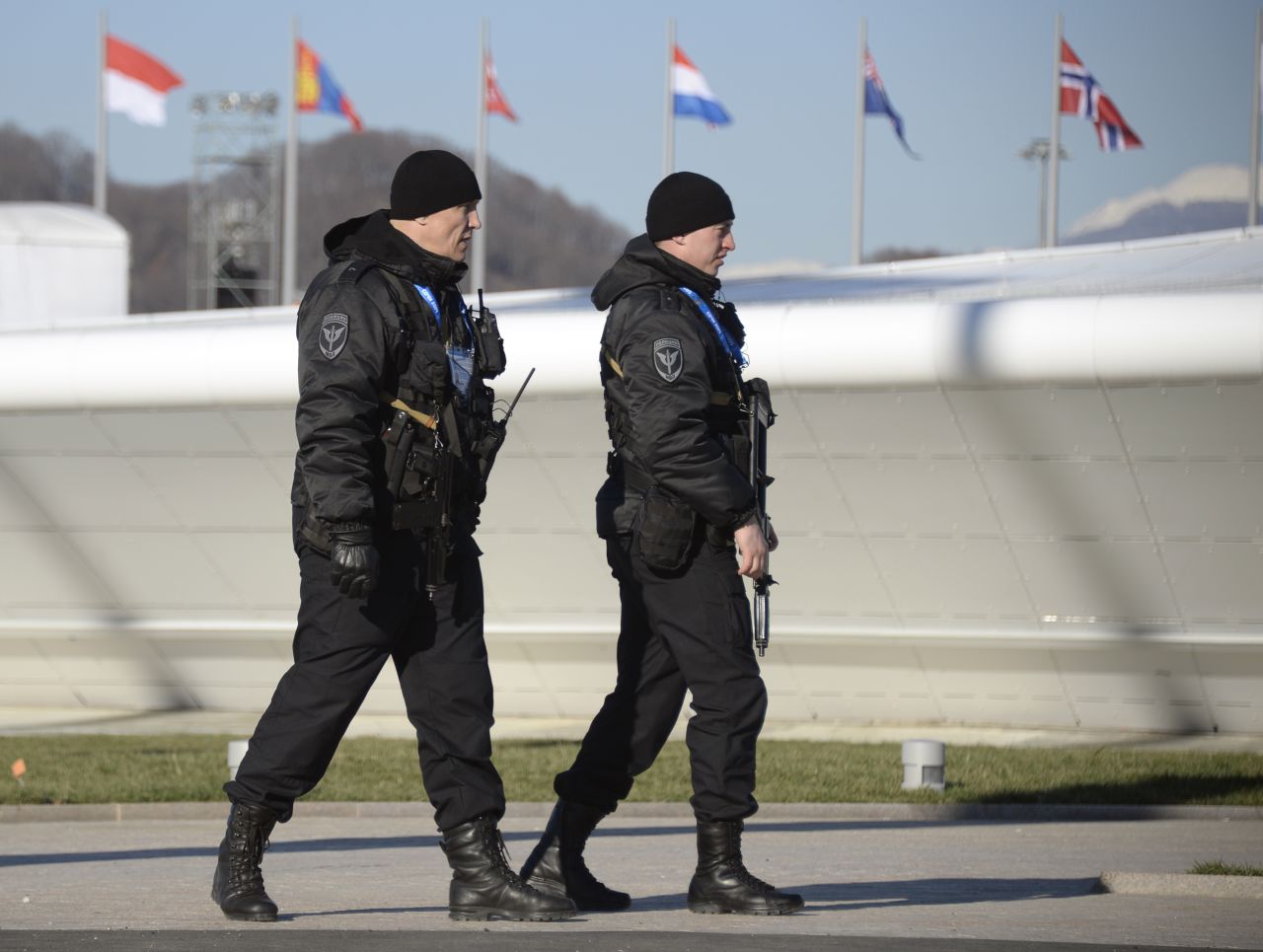 Two suicide bombings in the city of Volgograd had increased fears that Sochi could be a target for terrorist attacks. However an increased police presence, including 400 Cossacks, ensured the safety of the Games.