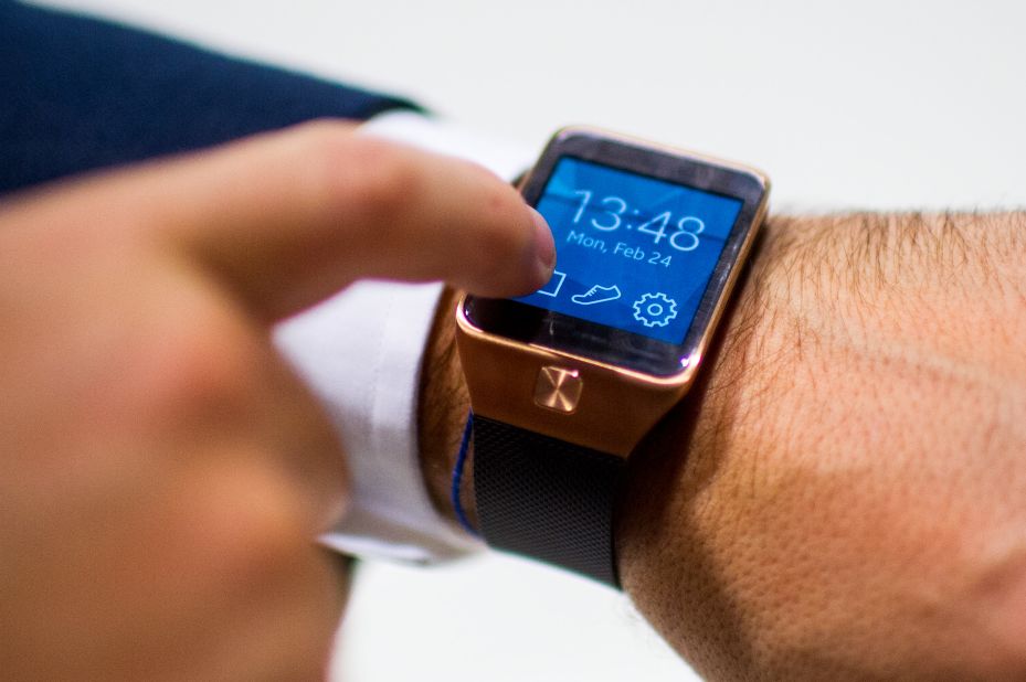In addition to the Galaxy S5, Samsung announced the Gear2 watch, which <a href="http://money.cnn.com/2014/02/23/technology/mobile/samsung-gear-2-smartwatch/">ditches the Android OS</a>. 