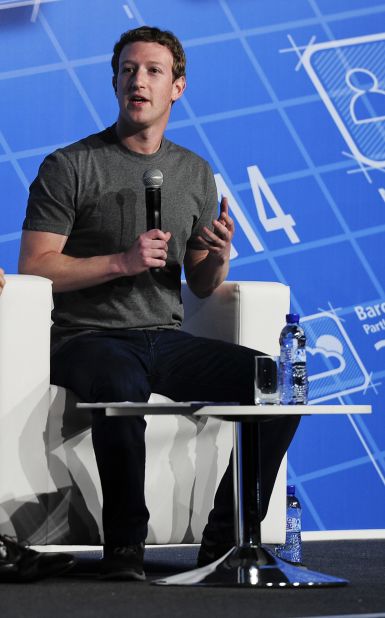 Facebook CEO <strong>Mark Zuckerberg</strong> talks about the <a href="http://money.cnn.com/video/technology/2014/02/24/t-zuckerberg-on-whatsapp-acquisition.cnnmoney/">$19bn takeover of WhatsApp</a>.