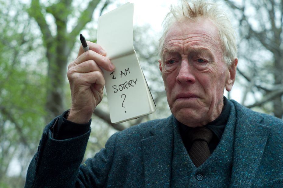 The great Swedish actor Max von Sydow has been nominated for two Oscars. His first nomination came in 1989 for "Pelle the Conquerer," and the second came when he was 82, for 2011's "Extremely Loud & Incredibly Close."