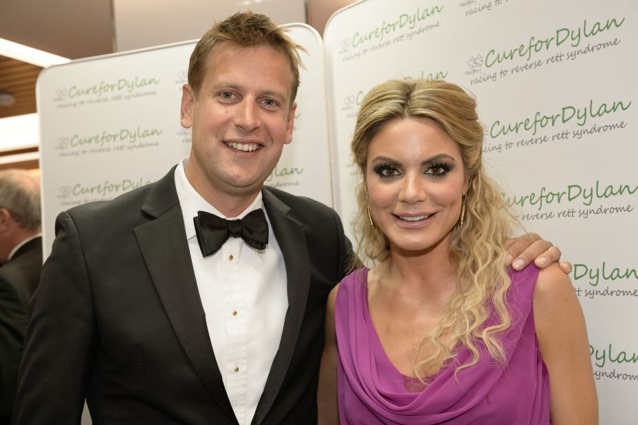 Charlotte Jackson, here pictured with Sky Sports colleague Ed Chamberlin, was at the center of Gray's antics when he asked her if she would tuck a microphone down his trousers during an advertising break.