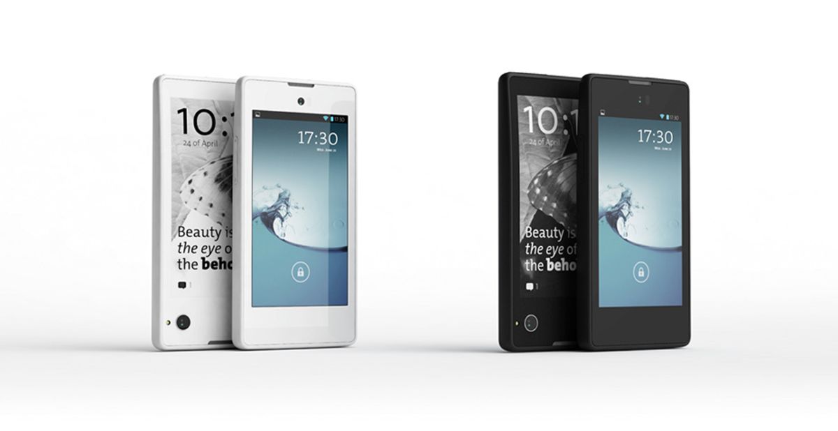 Russia's YotaPhone showed off an Android handset with an <a href="http://techland.time.com/2013/01/09/hands-on-with-russias-yotaphone-finally-something-different/" target="_blank" target="_blank">interactive e-ink display</a> on its back.