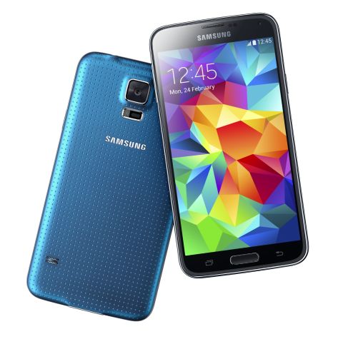 The Samsung Galaxy S5, with heart rate monitor and some<a href="http://money.cnn.com/2014/02/24/technology/mobile/samsung-galaxy-5-hands-on/"> new, high-spec features</a>.