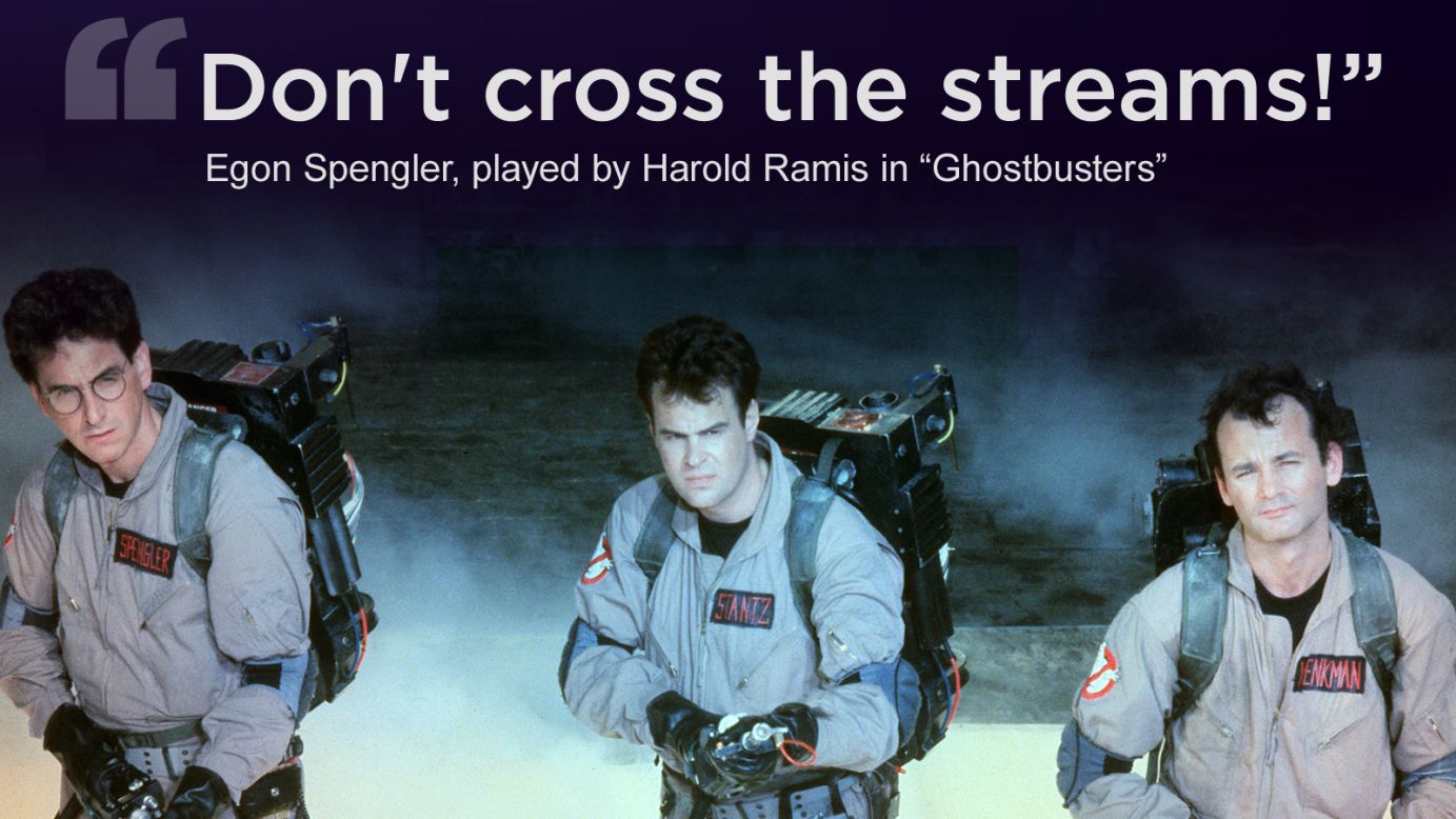 Harold Ramis was a familiar presence in comedies for more than three decades. From left, he, Dan Aykroyd and Bill Murray star in the 1984 film "Ghostbusters." Ramis played Dr. Egon Spengler and co-wrote the film with Aykroyd. 