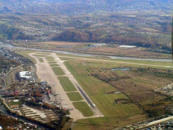 Tying with Polkovo is Sochi Airport. It was nominated as one of the <a href="https://www.cnn.com/2014/02/25/travel/most-scenic-touchdowns/index.html" target="_blank">world's most scenic airport approaches</a> in a survey by private-jet charter firm PrivateFly.com in 2014. 