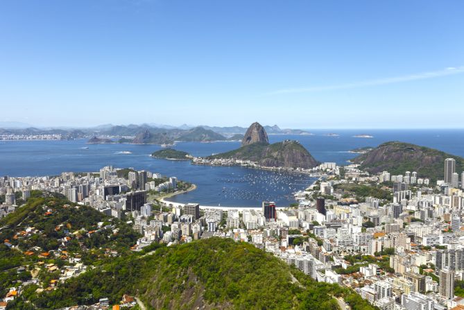 "The most incredible approach, with views of Guanabara Bay," says a PrivateFly.com voter.