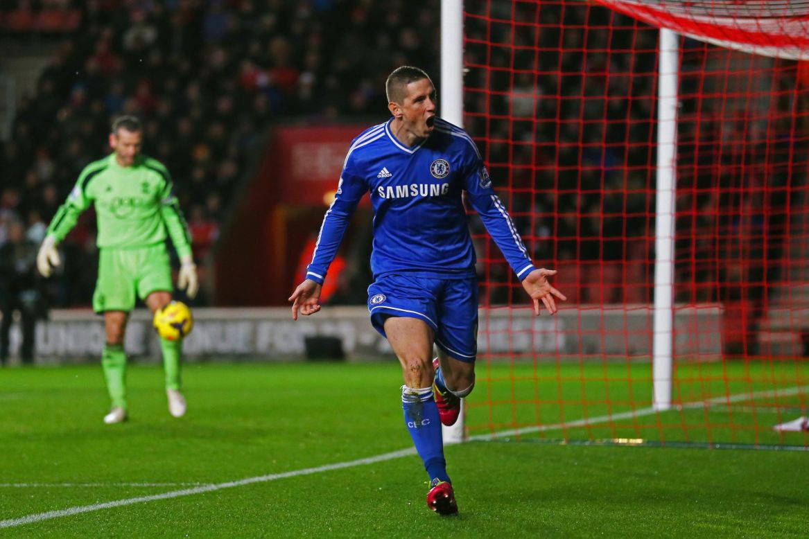 The Chelsea manager's comment to Canal Plus also suggested that he is unsure of the abilities of his other two senior strikers -- Fernando Torres (pictured) and Demba Ba.