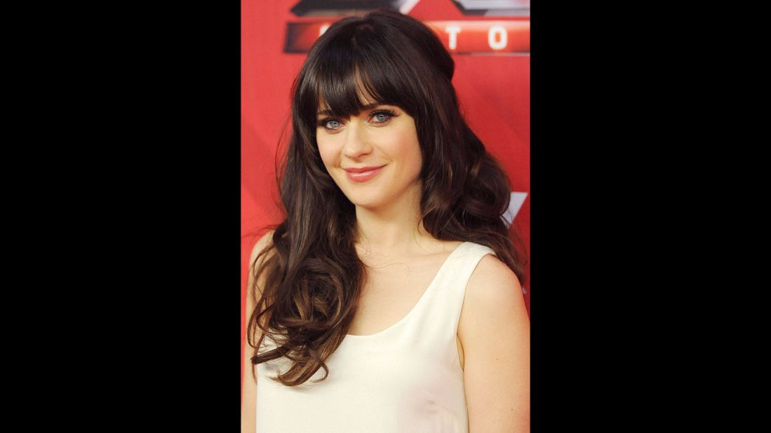 Zooey Deschanel With Big, Blonde Hair Is So Totally Wrong, Yet So Right —  See Photos