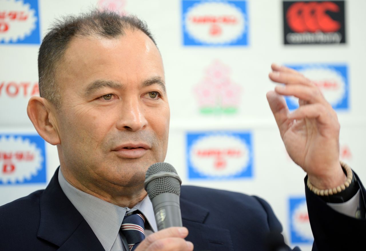 The national side is under the tutelage of Eddie Jones, the former Australia international coach who has a Japanese mother.