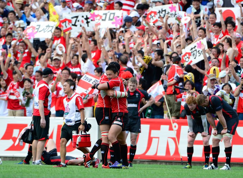 Japan has endured mixed results on the international stage but celebrated victory over Wales last year, the team's first victory in 80 years over a major rugby nation.