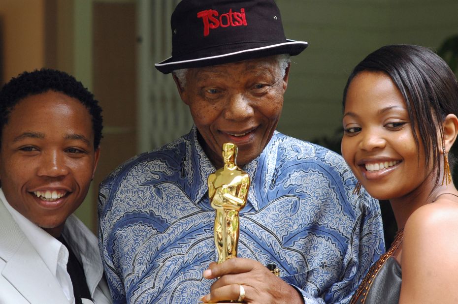 "Tsotsi" (2005), starring Presley Chweneyagae and Terry Pheto. The captivating drama won the Oscar for Best Foreign Language Film of the Year.