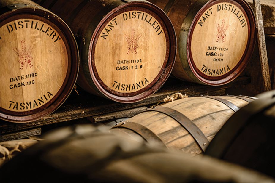 Nant Distillery grists its barley with Australia's only water-powered mill. 