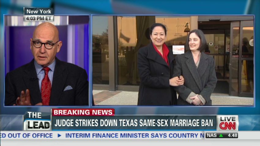 Texas Same Sex Marriage Ban Struck Down Cnn