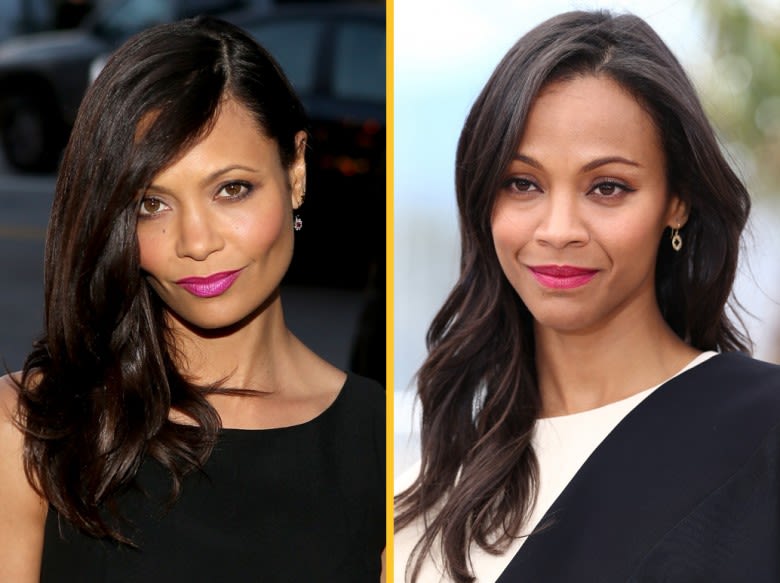 Thandie Newton Zoe Saldana