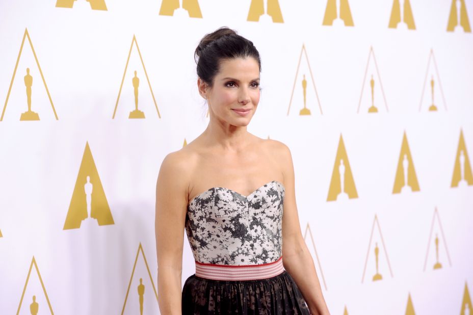Sandra Bullock was born in Virginia but raised in Germany, the homeland of her opera-singer mother. She's fluent in German, as <a href="https://www.youtube.com/watch?v=IzbrztZFCFA" target="_blank" target="_blank">can be seen here</a>. 