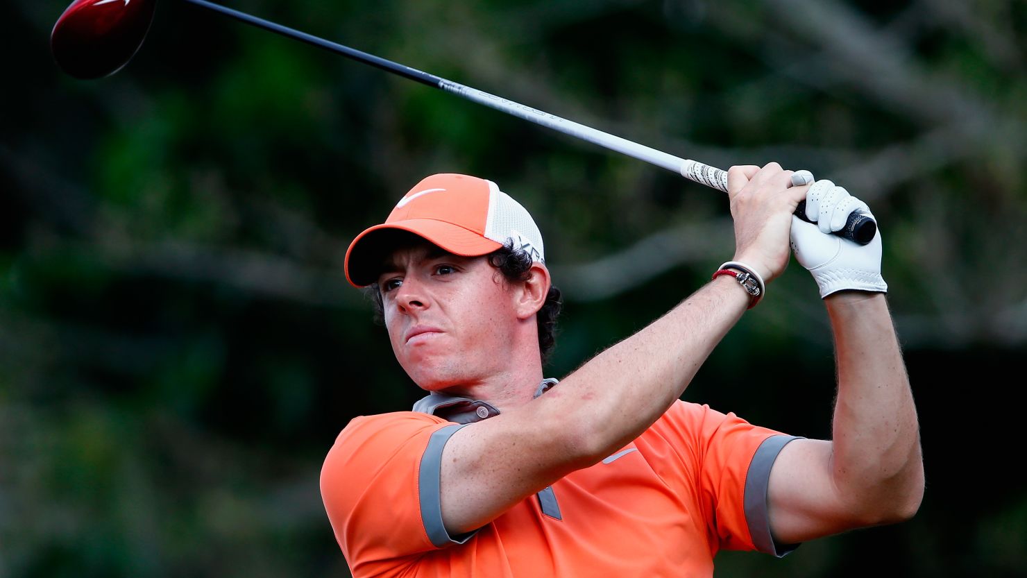Rory McIlroy finished at the top of the leaderboard after day one of the Honda Classic in Florida.