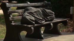 dnt nc homeless jesus statue controversy_00002030.jpg