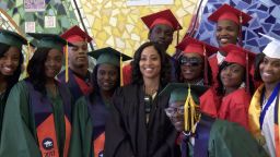 Ex-principal Liz Dozier, center, says distrust of police remains strong in some Chicago neighborhoods. 