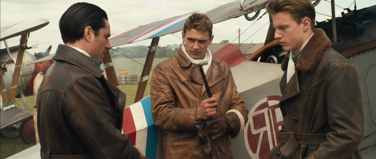 World War I is the setting for the 2006 drama "Flyboys." It stars Keith McErlean, James Franco and David Ellison.