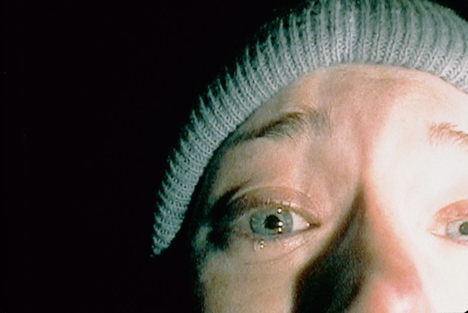 Heather Donahue acts in "The Blair Witch Project." The 1999 horror film may change the way you view the woods. 