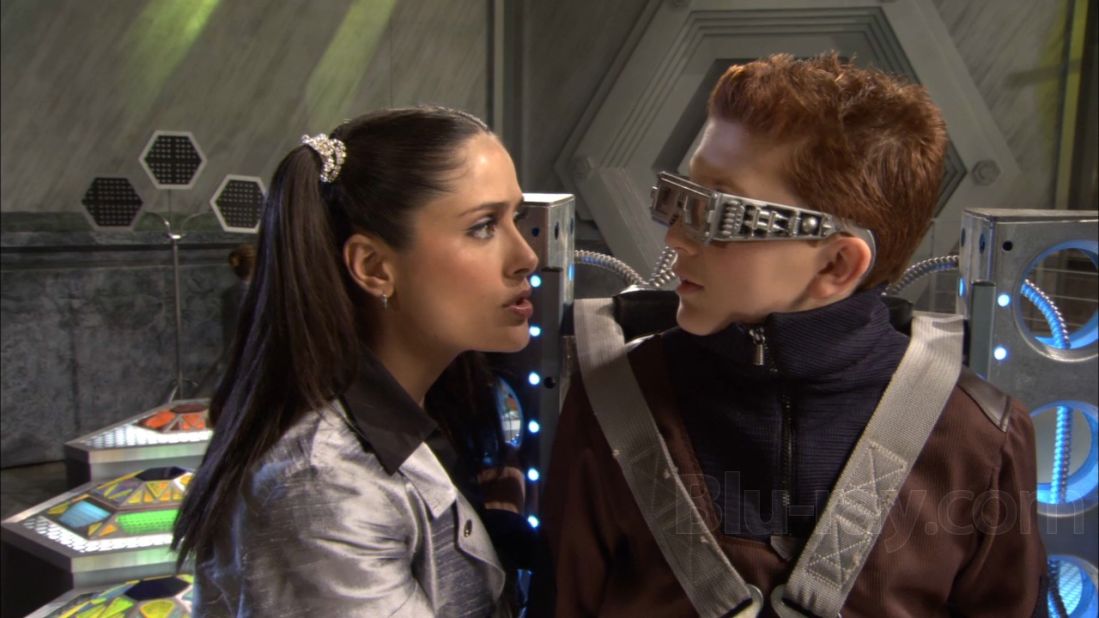 Daryl Sabara and Alexa PenaVega return in their original roles in the sequel "Spy Kids 3-D: Game Over," from 2003 (click the arrow to continue with the gallery).