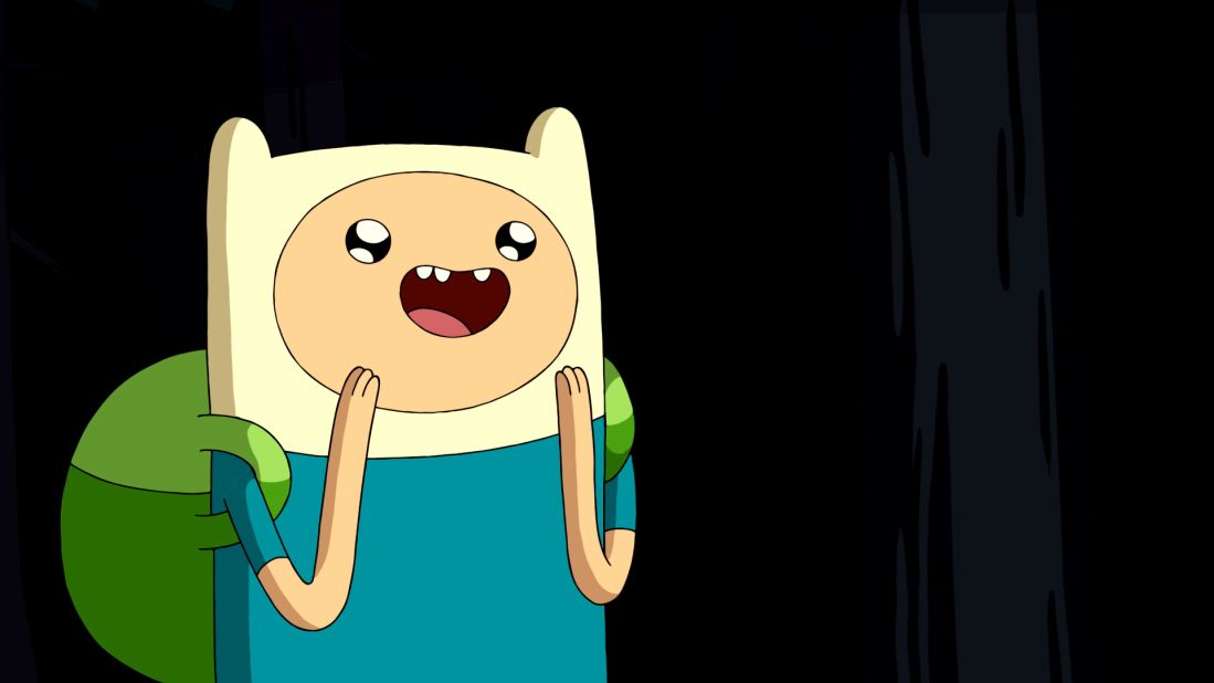 Fun times with Season 2 of Cartoon Networks "Adventure Time." The animated series is about a boy and his magical talking dog.  