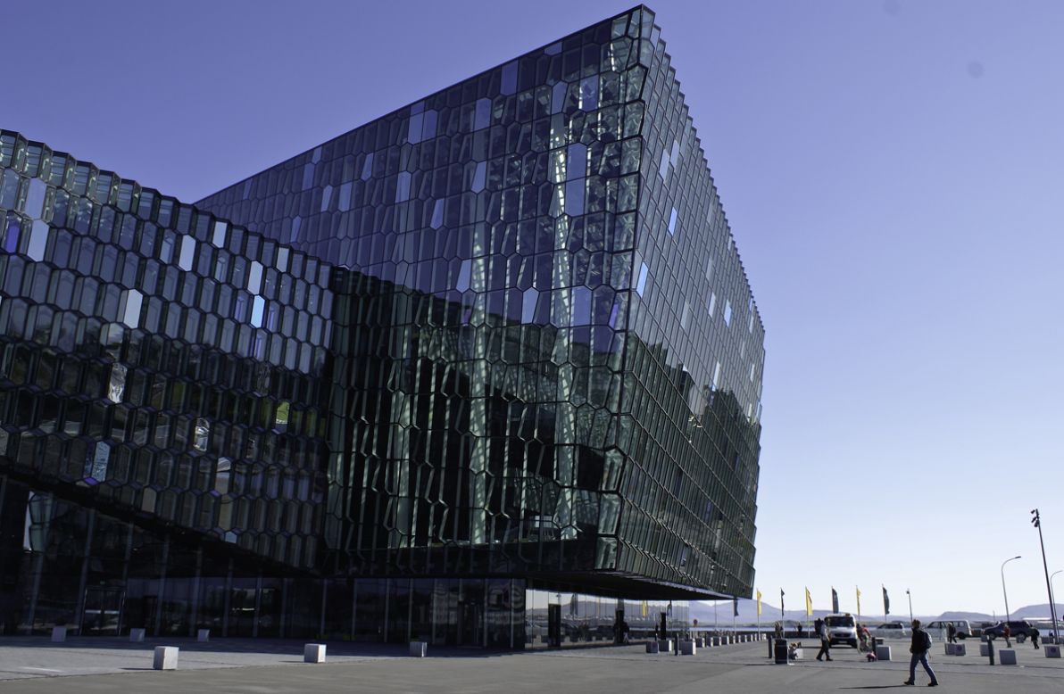 The opening concert at Harpa on May 4, 2011 featured Beethoven's 9th symphony."Harpa" is an Icelandic female first name, meaning "harp." <strong>Architects:</strong> Batteríið Architects, Henning Larsen Architects.