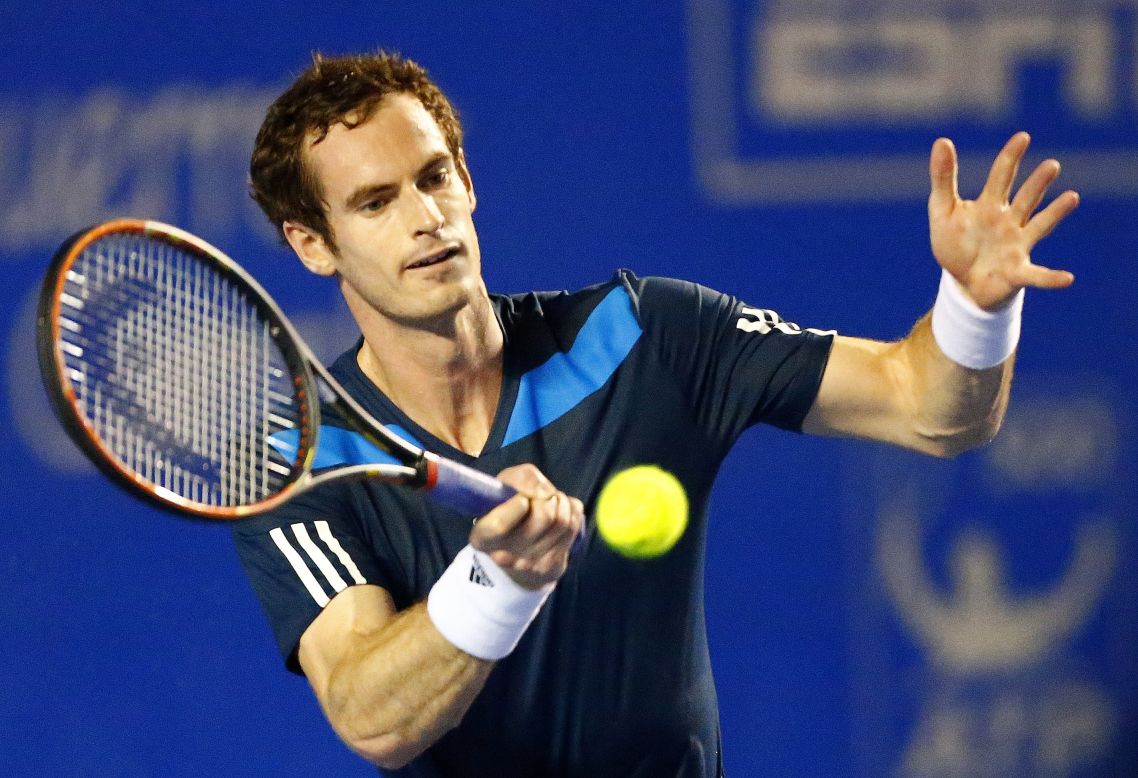 Andy Murray is another on the IPTL list. Murray boasts two grand slam titles and ended a nearly 80-year wait for a British men's singles champion at Wimbledon in 2013. 