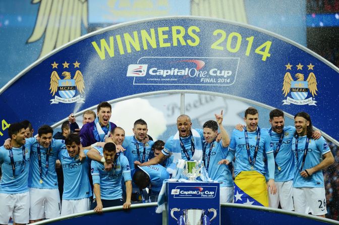 Manchester City took the honors in the first Wembley final of the English domestic season with a 3-1 victory over Sunderland.