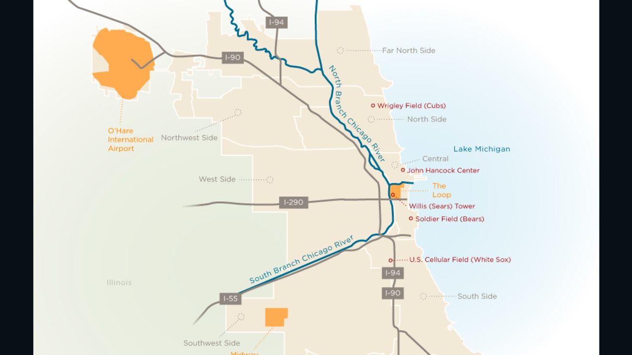 Map: Chicago's neighborhoods
