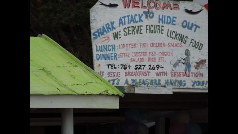 "Several mental images came to mind, none very appetizing," when Robert Tanner saw <a href="http://ireport.cnn.com/docs/DOC-1096486" target="_blank">this sign</a> for "figure licking" food at a restaurant on Chatham Bay, Union Island, in the Grenadines. 