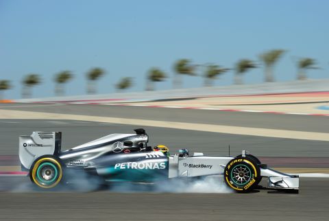 Meanwhile Lewis Hamilton enjoyed a successful weekend in Bahrain, the venue for the final preseason test of 2014. The Mercedes driver, who is about to start his second season with the German team, set the fastest lap time on Sunday.